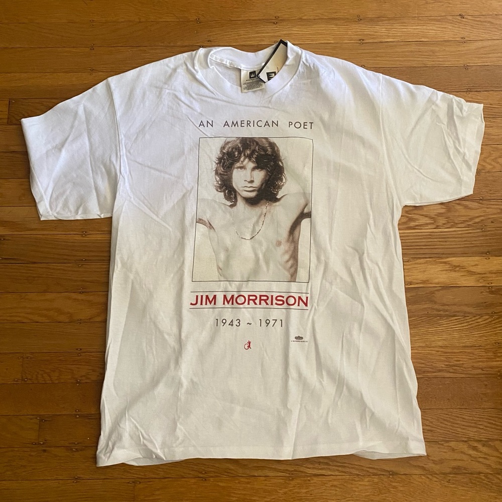 The Doors Jim Morrison Vintage American Poet Tee Shirt
